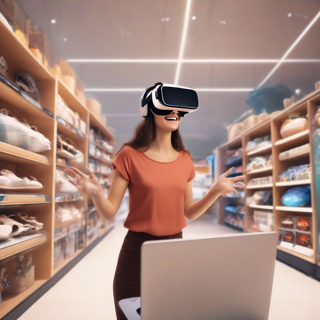 VR shopping experience